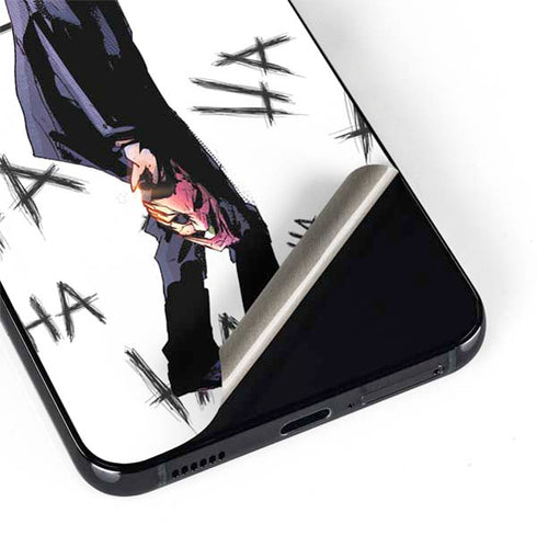 DC Comics The Joker HAHAHA Walking Galaxy S22 Plus Skin